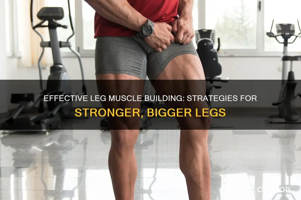 how to gain muscle mass in legs