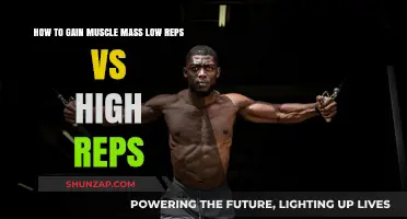 Low Reps vs. High Reps: Which Builds Muscle Mass Faster?