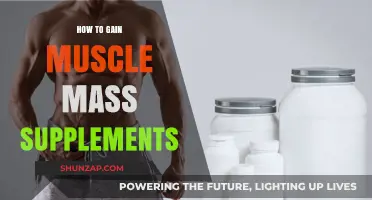Effective Muscle Mass Supplements: Strategies for Optimal Growth and Strength