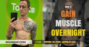 Unlocking Muscle Growth: Overnight Strategies for Quick Results