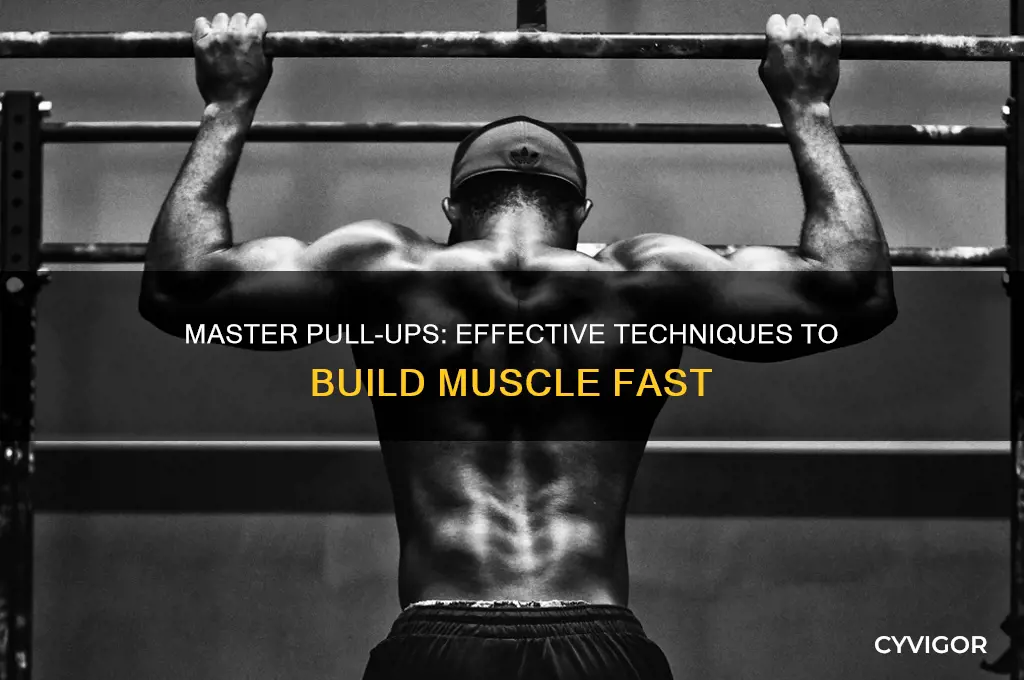 how to gain muscle through pull ups