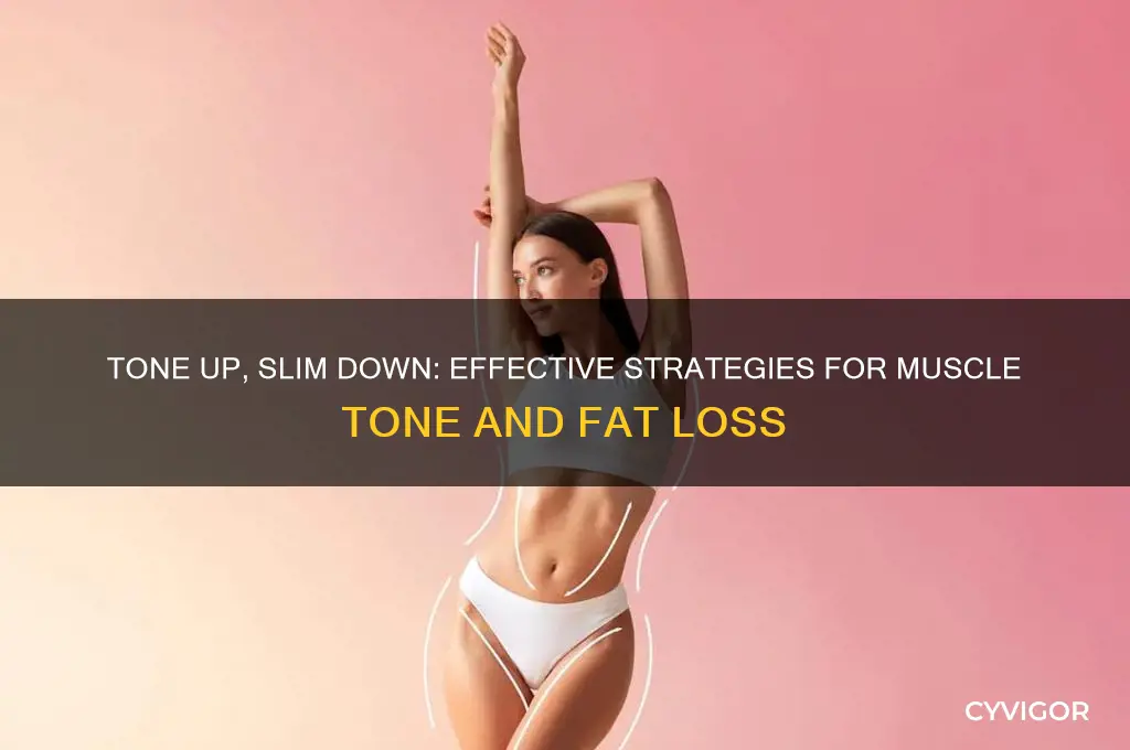 how to gain muscle tone and lose fat