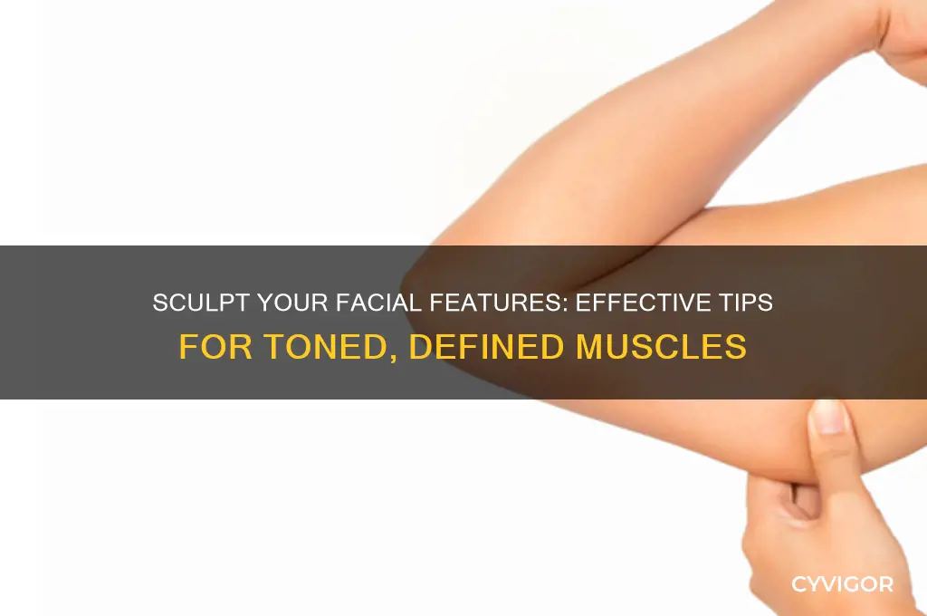 how to gain muscle tone in face
