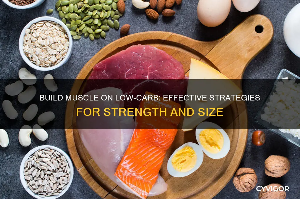 how to gain muscle without carbs