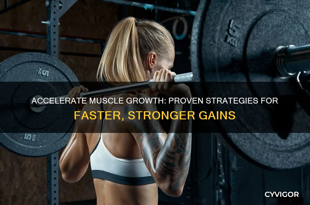 how to gain muscles faster