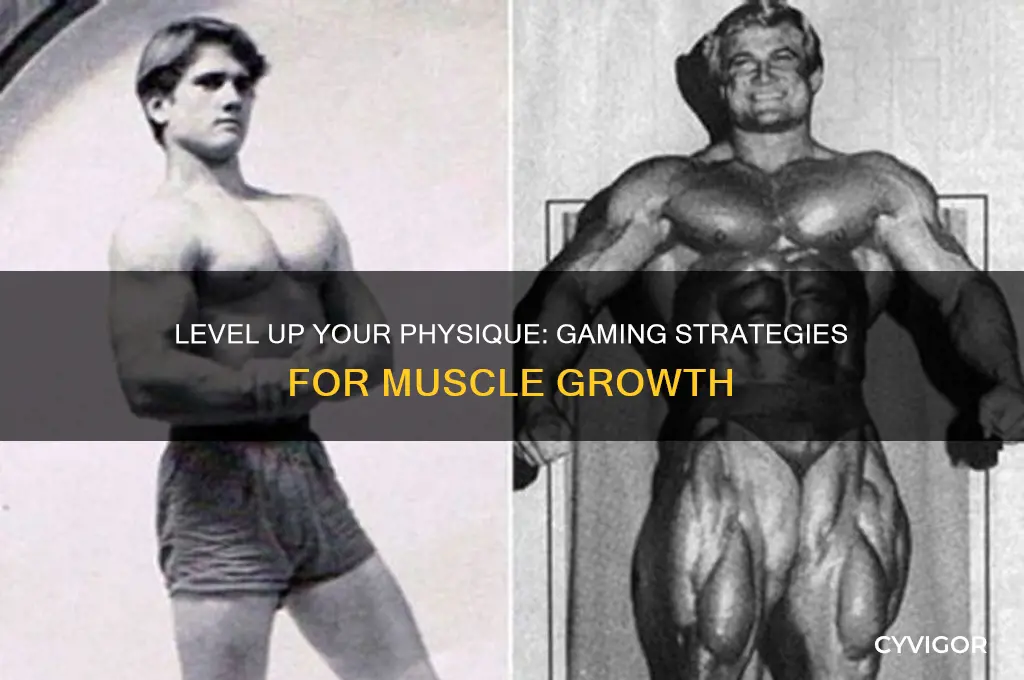 how to gain muscles just by playing games