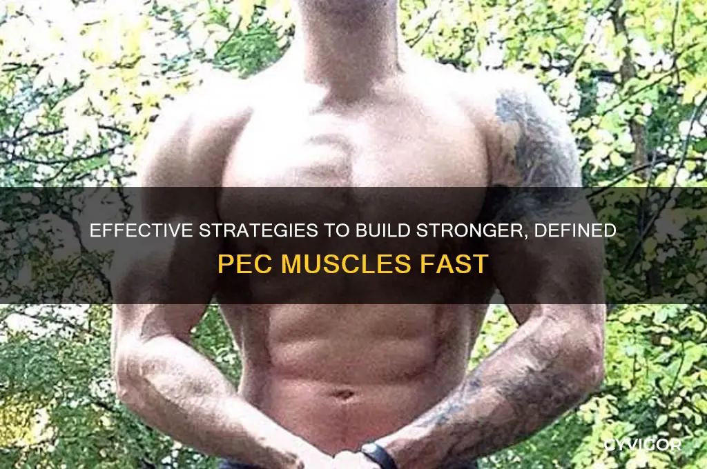 how to gain pec muscle