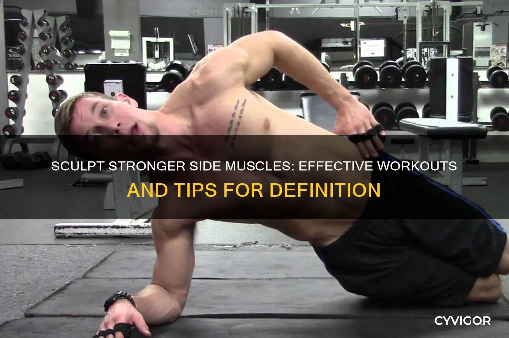 how to gain side muscle