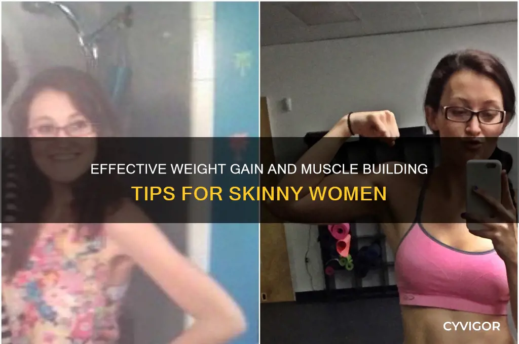 how to gain weight and muscle for skinny girl