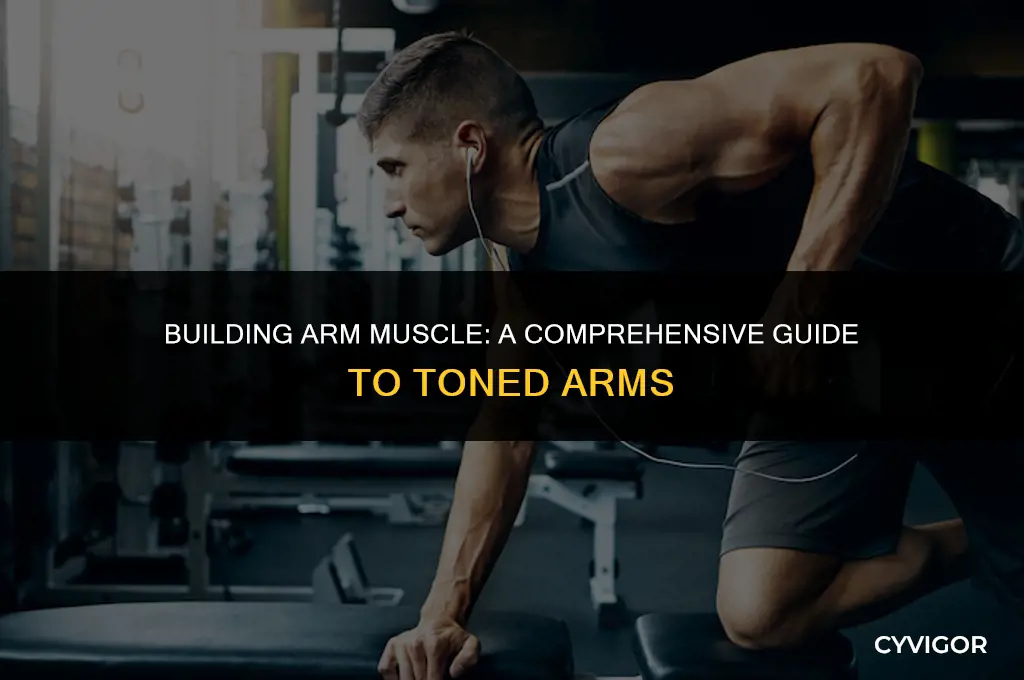 how to get arm muscle