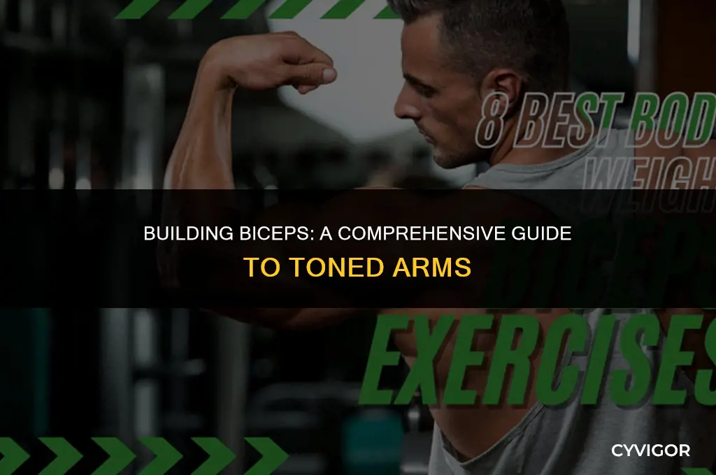 how to get bicep muscles