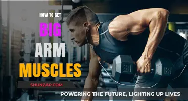 Building Impressive Arm Muscles: A Comprehensive Guide