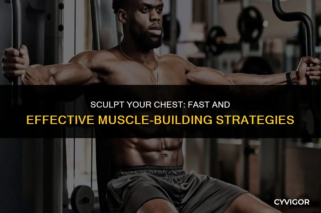 how to get chest muscles fast