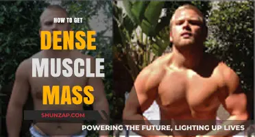 Unlocking Dense Muscle Mass: A Comprehensive Guide to Effective Training and Nutrition