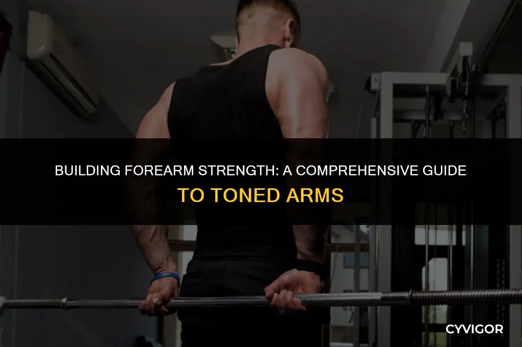 how to get forearm muscle