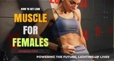 Sculpting Strength: A Female's Guide to Lean Muscle Gain