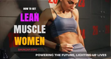 Sculpting Lean Muscle: A Women's Guide to Toned Physique