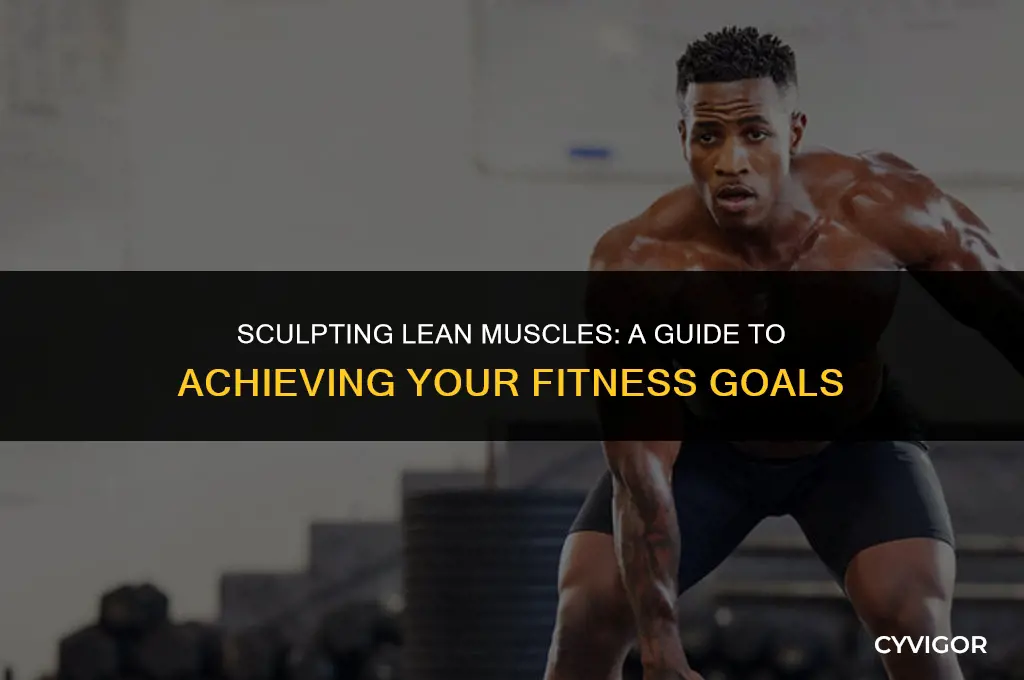 how to get long lean muscles