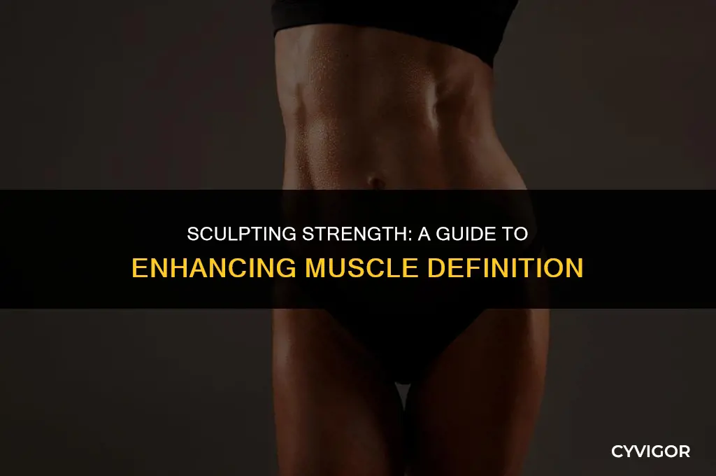 how to get more muscle definition