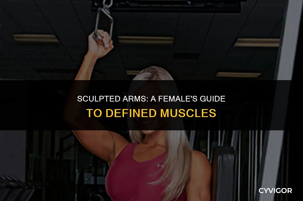 how to get muscle definition in arms female