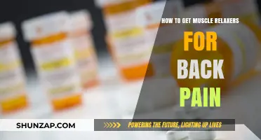 Effective Muscle Relaxers for Back Pain Relief: A Comprehensive Guide