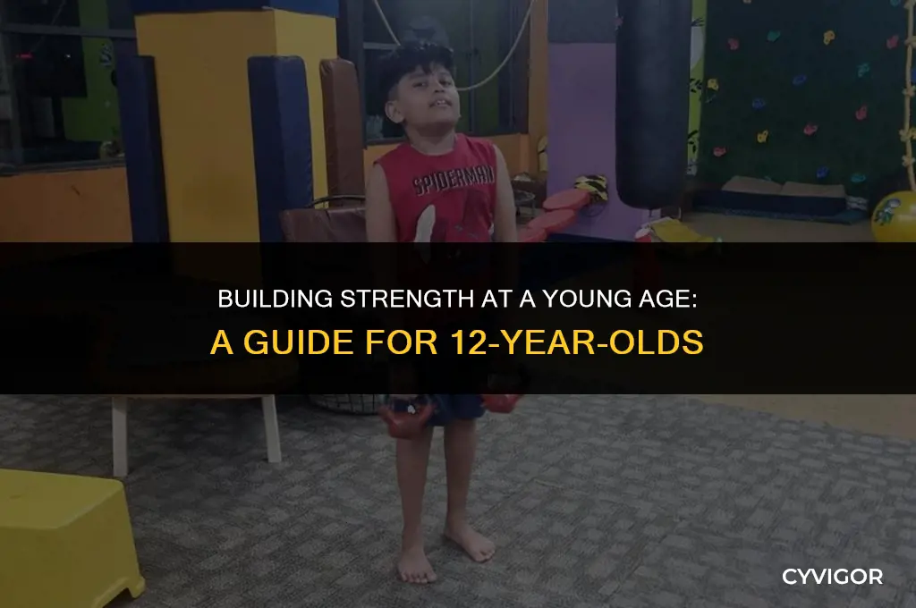 how to get muscles at 12 years old