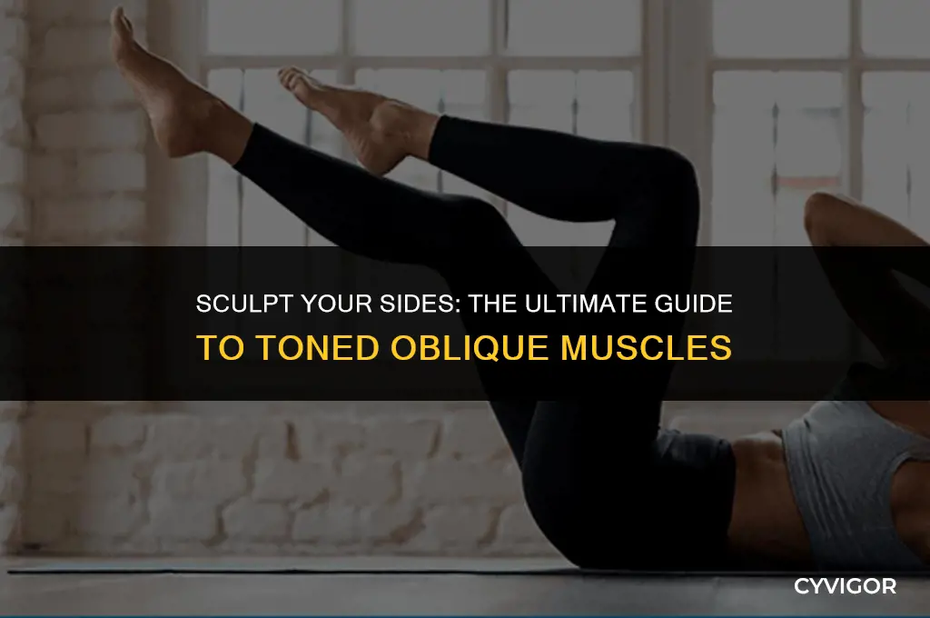 how to get oblique muscles