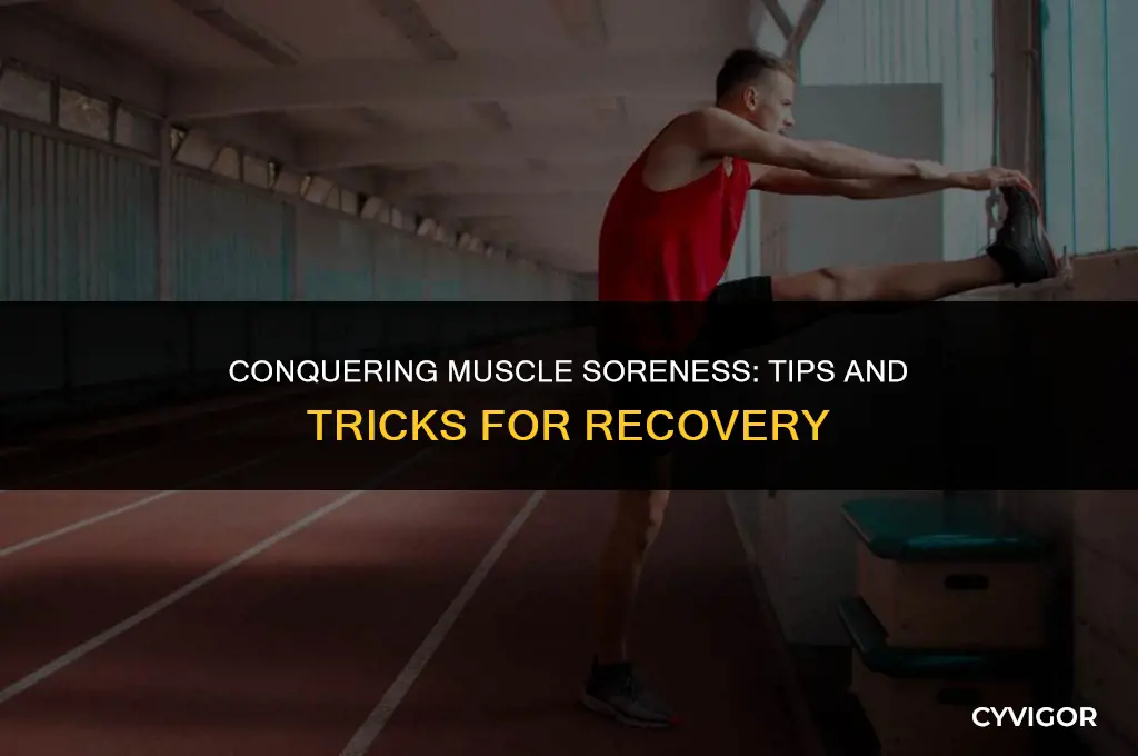 how to get over muscle soreness