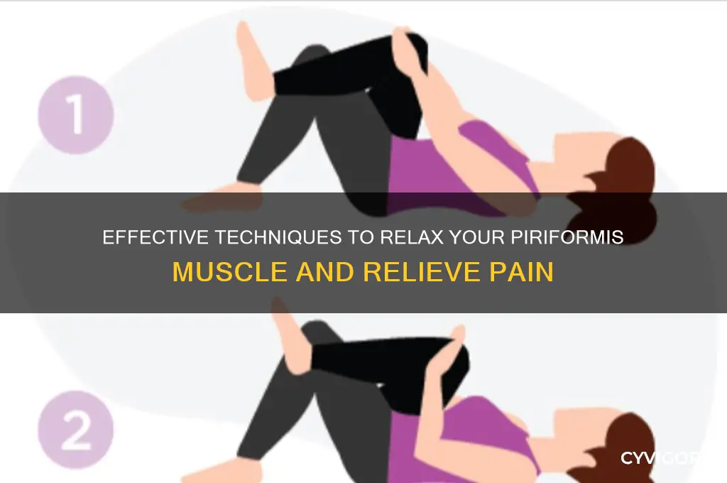 how to get piriformis muscle to relax