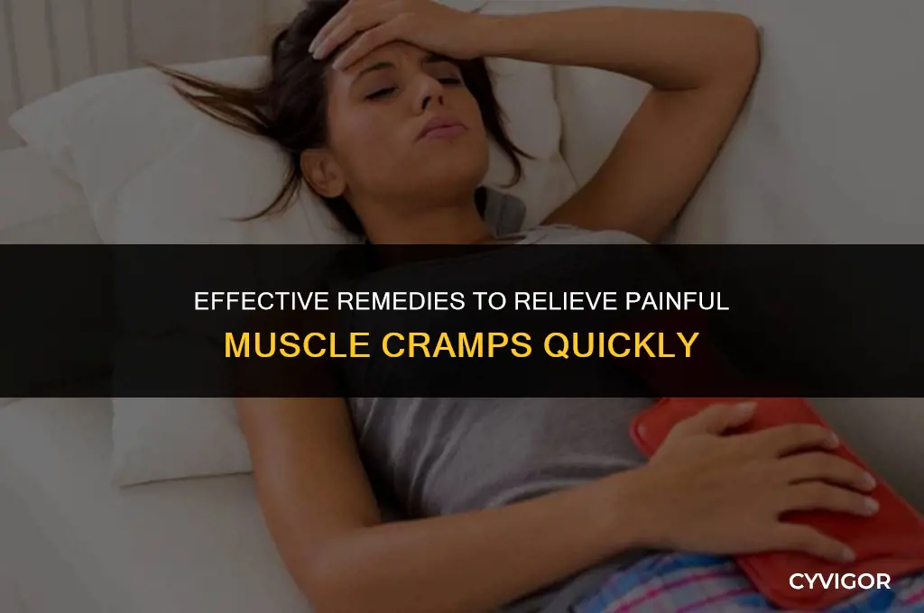 how to get rid of a bad cramp