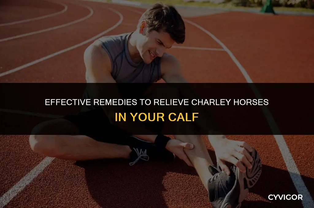 how to get rid of charley horses in calf