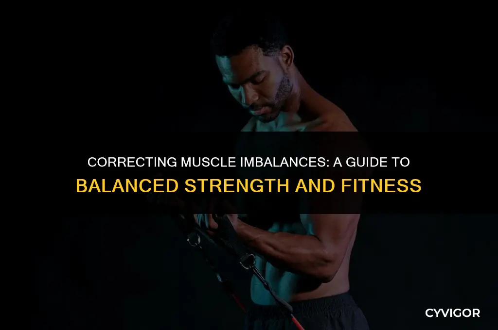 how to get rid of muscle imbalances