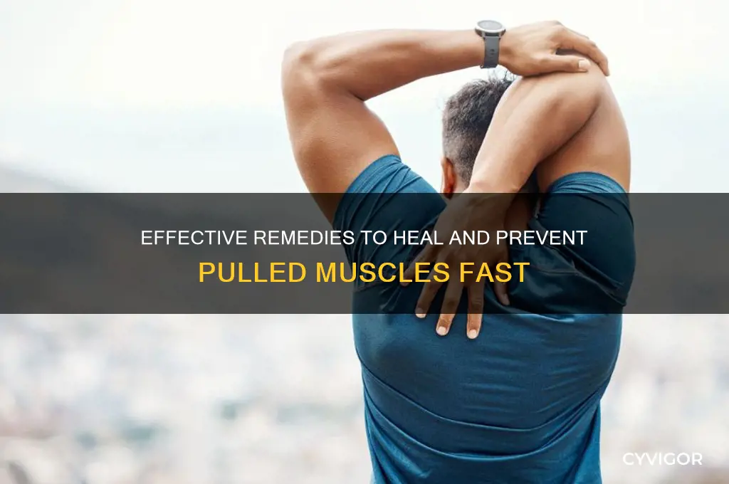 how to get rid of pulled muscles