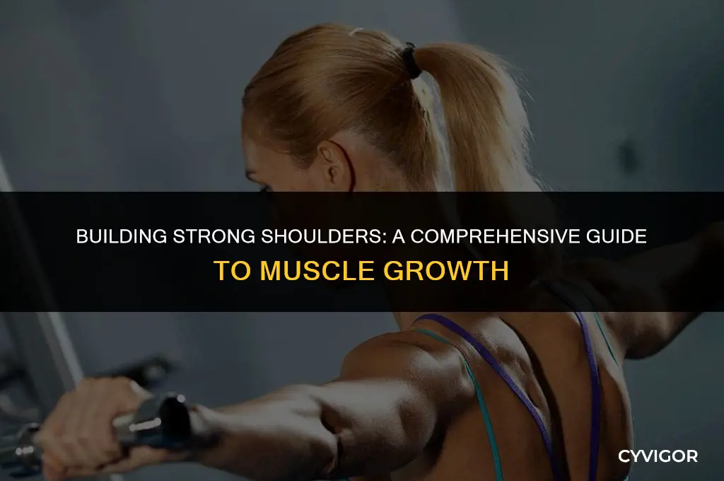 how to get shoulder muscles