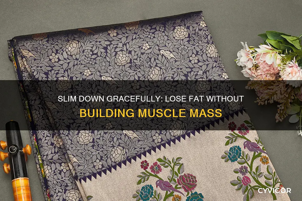 how to get slimmer without gaining muscle