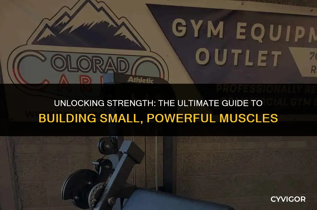 how to get small but strong muscles