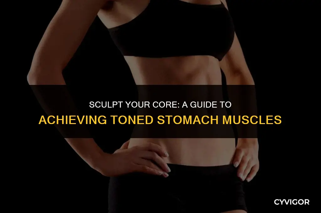 how to get stomach muscles
