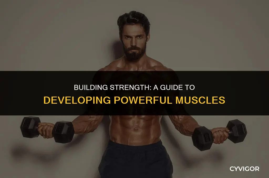 how to get stronger muscles