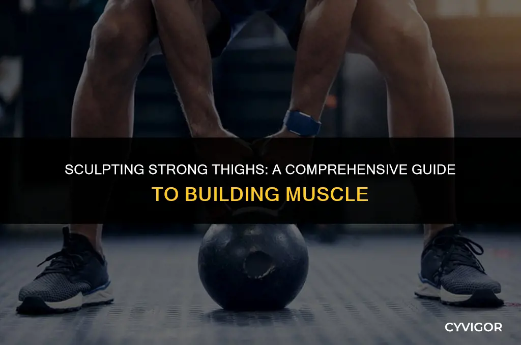 how to get thigh muscles