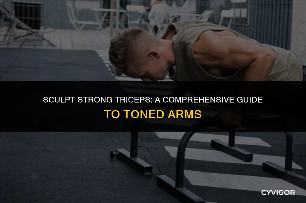 how to get tricep muscles