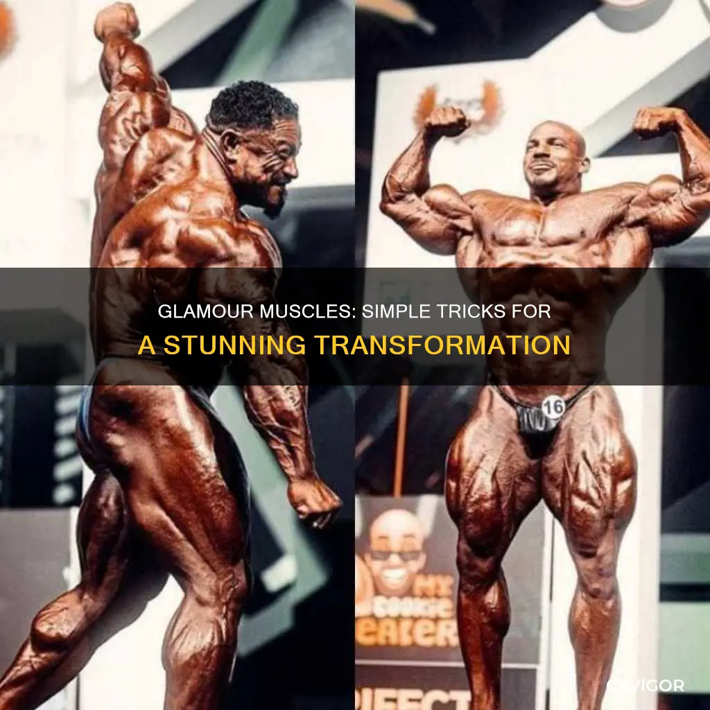 how to glamour muscles
