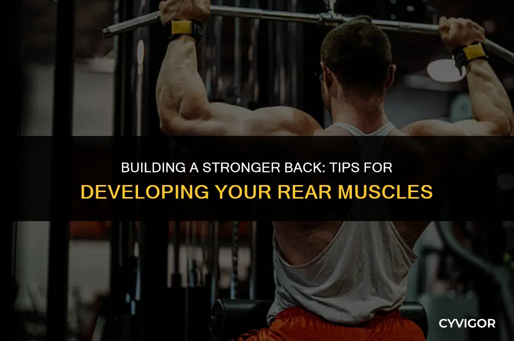 how to grow 2 muscle in the back