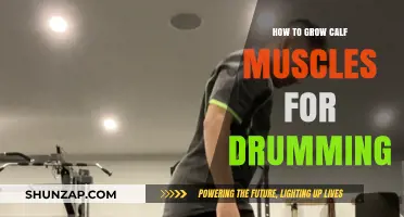 Rhythmic Strength: Building Calf Muscles for Drumming Power