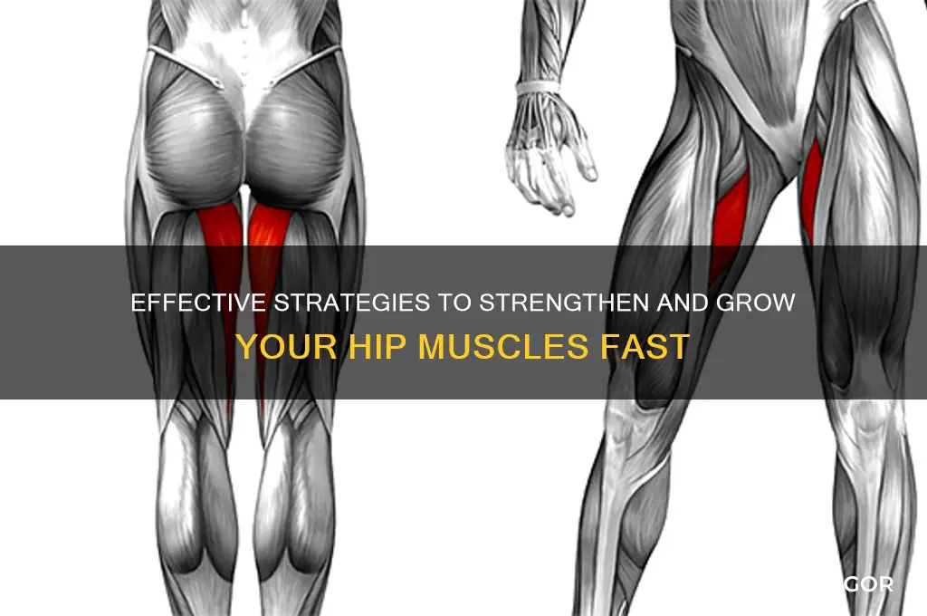 how to grow hip muscles