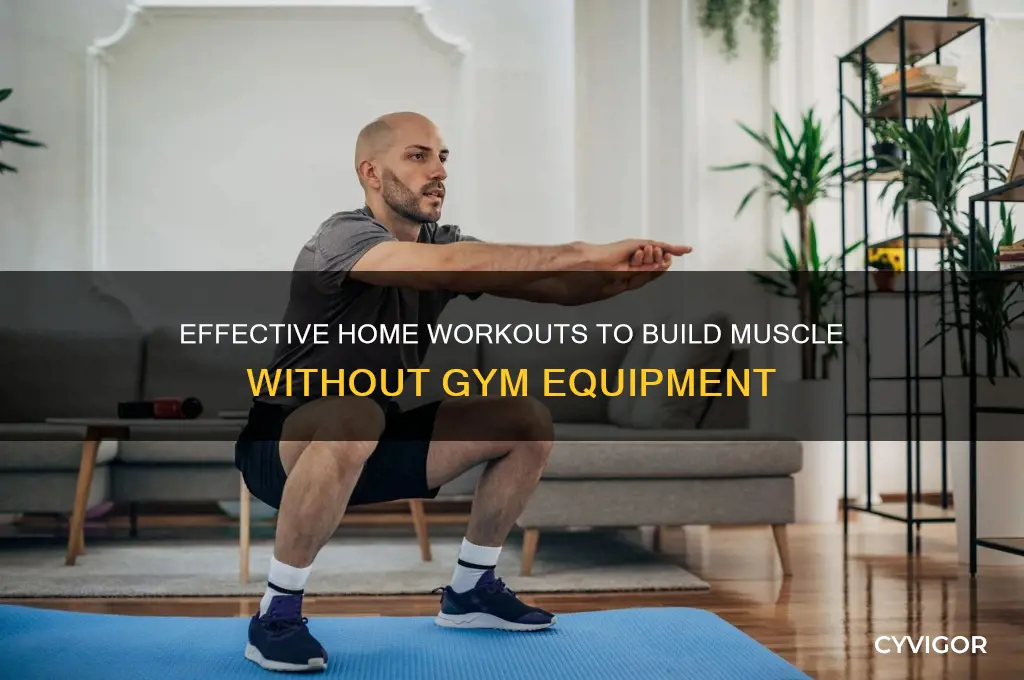 how to grow up muscles at home