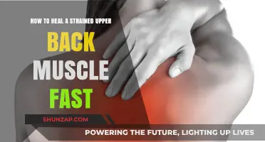 Quick Relief: Healing Your Strained Upper Back Muscle