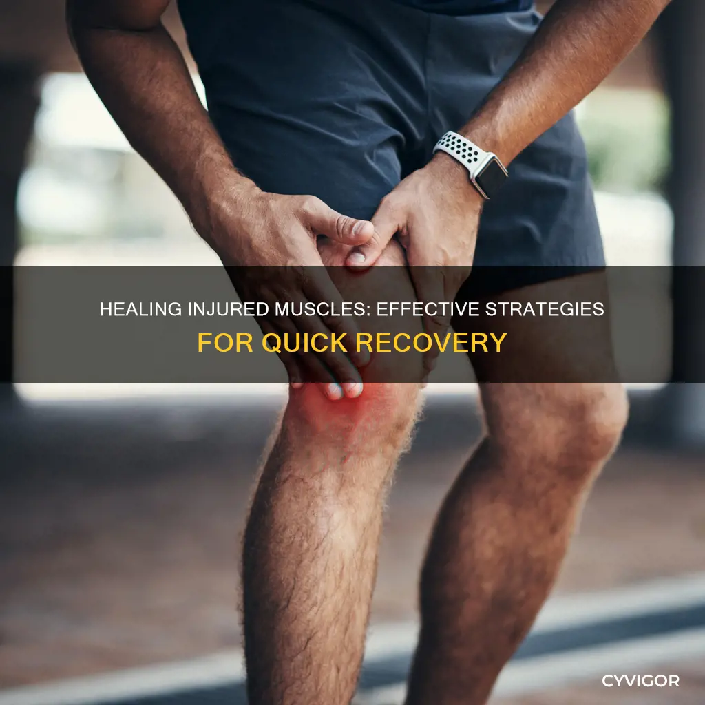 how to heal injured muscles