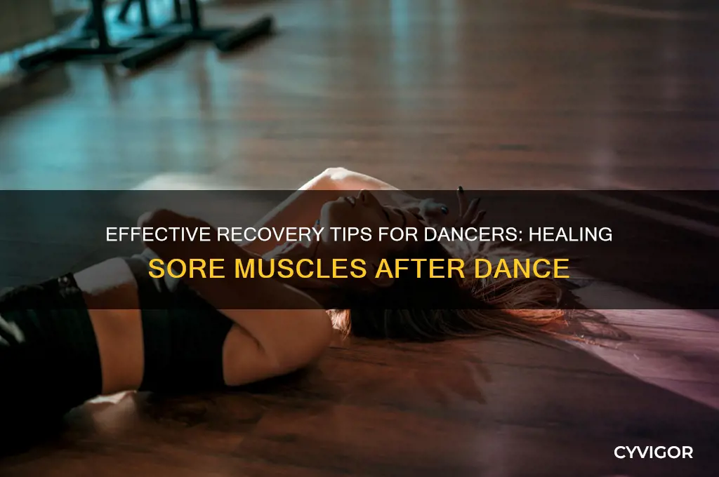 how to heal sore muscles from dance