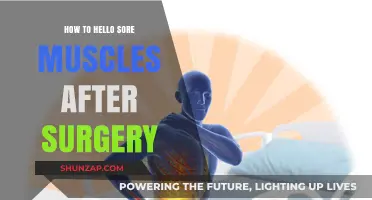 Post-Surgery Muscle Relief: Effective Ways to Soothe Sore Muscles