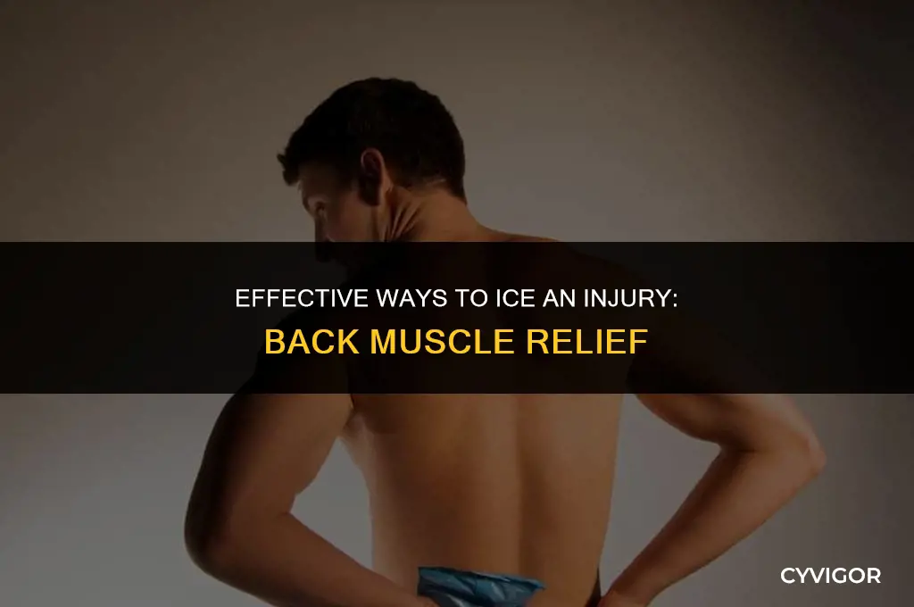 how to ice an injury back muscle nih